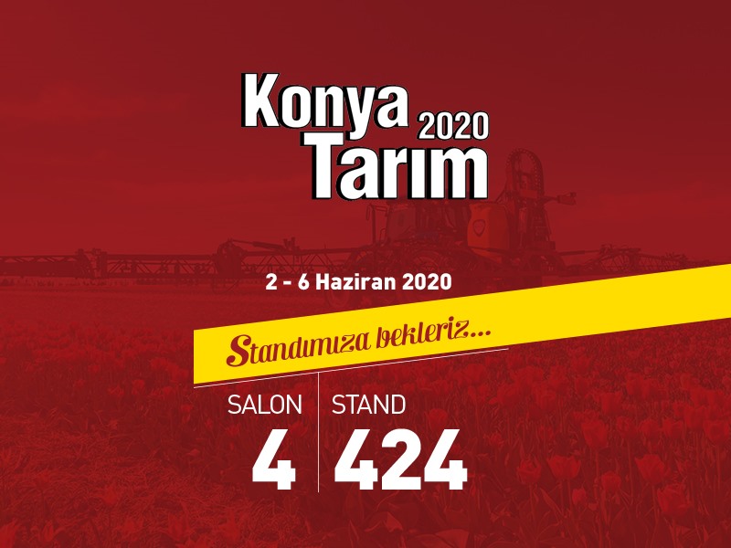Konya tarım Fuarı 2020 Ertelendi.